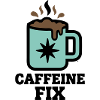 Caffeine Fix Tasse Logo