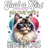 Birma Katze Mädchen