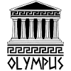 Tempel des Olymps (Schwarz)