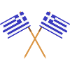 Flagge Griechenlands