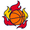 Basketball Flames