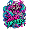 MindDrifter Skull Neon Tentakel