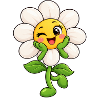 Zwinkernder Daisy-Sonnenstrahl