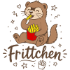 Frettchen mit Fritten - Frittchen - Pommes Frites