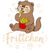 Frittchen - Frettchen mit Fritten - Pommes Frites