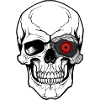 Mecha Skull Tech Art