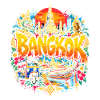 Bangkok Neon Tropenzauber
