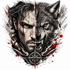 Schattenmann und Werwolf