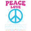 Hippie-Musik Trippig-Frieden-Liebes-Schilder-Rave