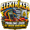 Elektrohandwerker Motiv Kabelchaos Elektriker