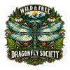Dragonfly Libelle Natur Geschenk Botanical Design