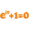 Euler Orange Mathematik-Identität