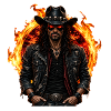 Halloween Cowboy Hell Rider