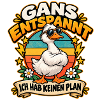 Gans Entspannt