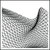 Geometrische Wellenlandschaft