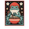 Ramen-Froschschale