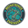 Mechatronik-Ingenieur Roboterarm-Abzeichen Geschenk