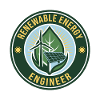 Renewable Energy Engineer Windturbinen-Eco-Abzeichen