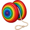 Buntes Jo-Jo – Stickmotiv Optik 
