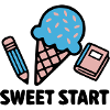 Sweet Start Einschulung Logo