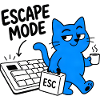 ESCAPE-MODUS – Geek-Chat & ESC-Schlüssel