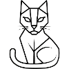 Katze Geometrie