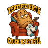 Zertifizierte Couch-Kartoffel – Faulenzer