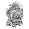 Doodle Steinbock
