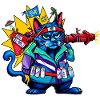 Kosmischer Katzen-Ranger