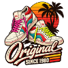 Original 80er Sneaker Sunset