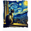 Siamkatze Starry Night