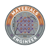 Materialingenieur Kristallgitter-Abzeichen Geschenk