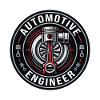 Kfz-Ingenieur-Turbo-Kolben-Abzeichen-Geschenk