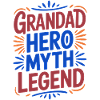 Großvater-Helden-Mythos-Legende