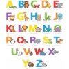 Tieralphabet: Bunte Tierbuchstaben