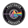 Photonikingenieur optisches Prismenabzeichen Geschenk