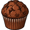 Schoko Muffin Illustration