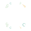Doldenblume & Beerenranke - Botanische Kunst