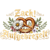Zack! Blumen-Pretzel Design