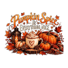 Pumpkin Spice Everything Nice Kürbis Herbstmotiv