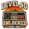 Level 40 Entsperrter Retro-Controller