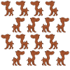 Süßes Chibi-Kamel
