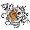 Sonne und Mond in der Gotik