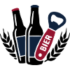 Flaschenoeffner Bier Logo