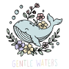 Sanfte Gewässer Blütenmeer