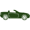 Auto Cabrio Silhouette