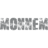 Monnem Distressed Logo Muster