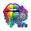 Regenbogenlippen 90er Disco