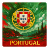 Portugal Emblem im Landschaftsdesign