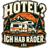 Hotel? Ich hab Räder. Camping Vanlife